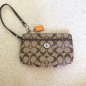 Coach wristlet